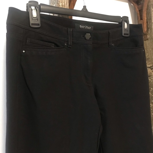 WHBM Black Slim Leg Pants - Picture 3 of 6